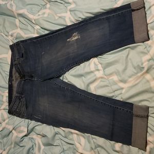 Kut from the Kloth Distressed Boyfriend Jeans Size 14